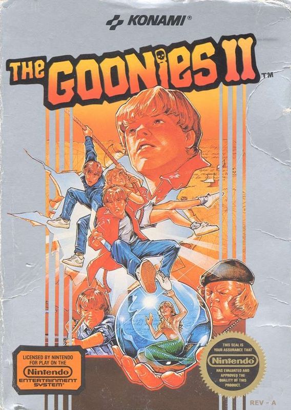 Goonies 2 box art for Famicom
